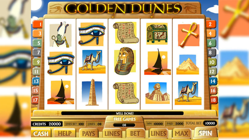 Golden Dunes [Slot Machine Game]